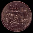 10 francs 1985